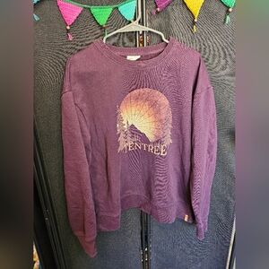💜 Tentree Plum Graphic Sweatshirt